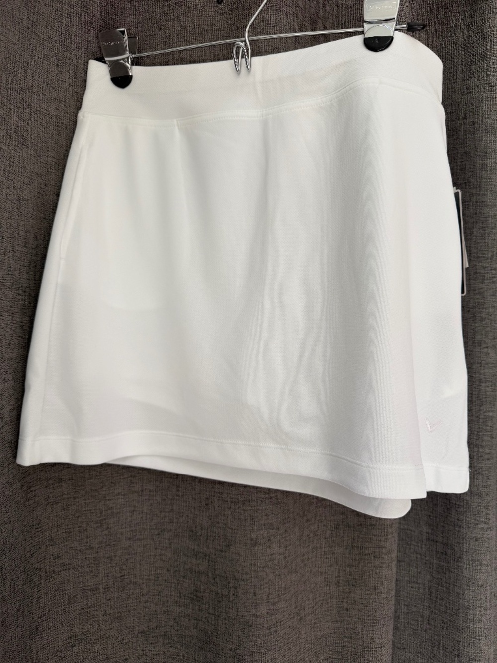 Callaway white golf skort sz M NWT Opti-dry technology